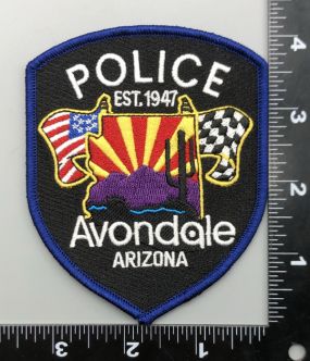 Avondale Police Shoulder Patch, Avondale, AZ - CURRENT PATCH